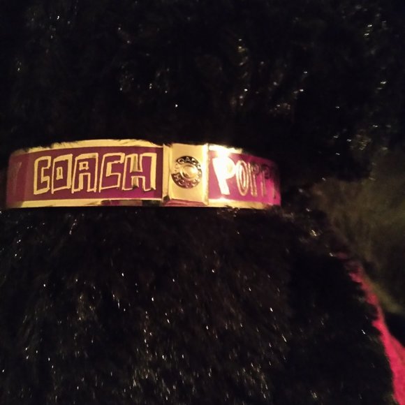 Coach poppy limited edition bangle bracelet - Picture 2 of 3
